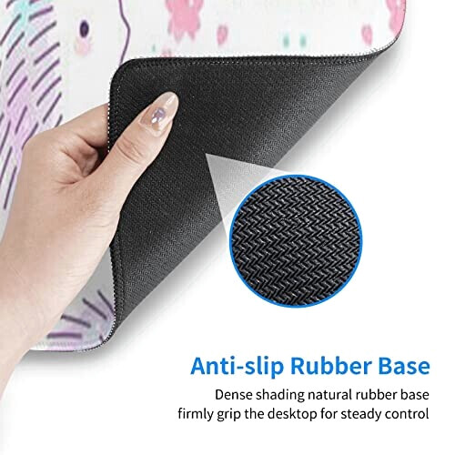 Tapis de souris Hérisson rose 80 x 30 31.5x11.8 cm variant 5 