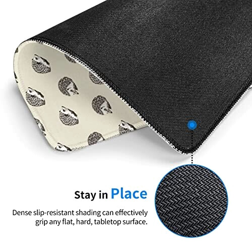 Tapis de souris Hérisson 18x22 cm variant 1 