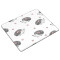 Tapis de souris Hérisson joli cœur en forme de 25.4x30.5 cm - miniature variant 1