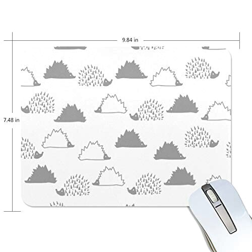Tapis de souris Hérisson multicolore 190x250 mm