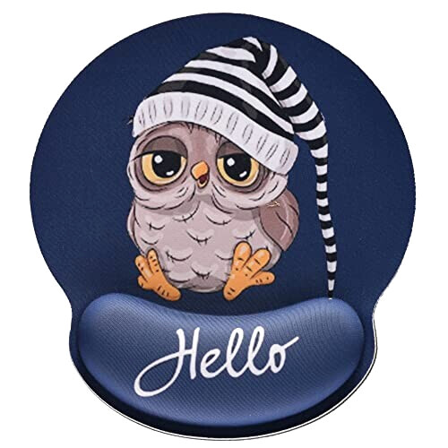 Tapis de souris Hibou 25.4x23 cm