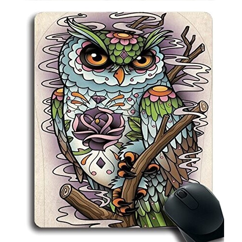 Tapis de souris Hibou 220x180 mm