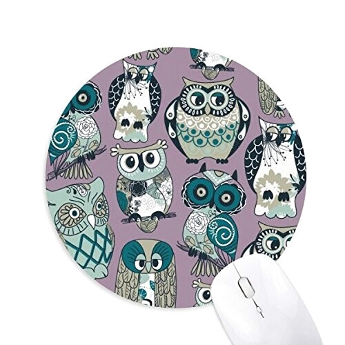 Tapis de souris Hibou 20x20 cm