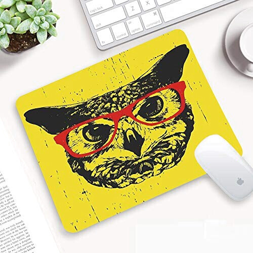Tapis de souris Hibou style 25x32 cm variant 1 