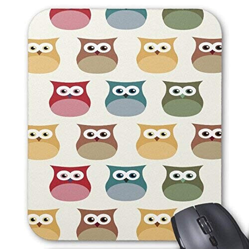 Tapis de souris Hibou