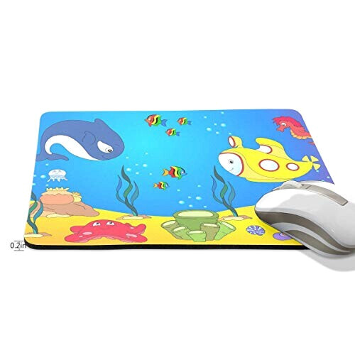 Tapis de souris Hippocampe multicolore 25x19 cm variant 0 