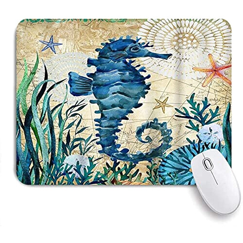 Tapis de souris Hippocampe mousepad- 25x20 cm