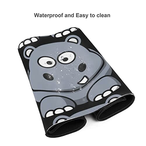 Tapis de souris Hippopotame variant 2 