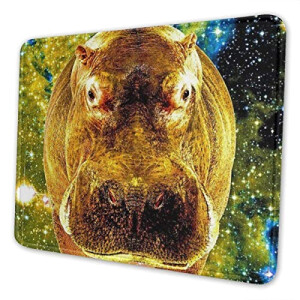 Tapis de souris Hippopotame 24x20 cm