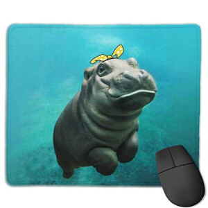 Tapis de souris Hippopotame