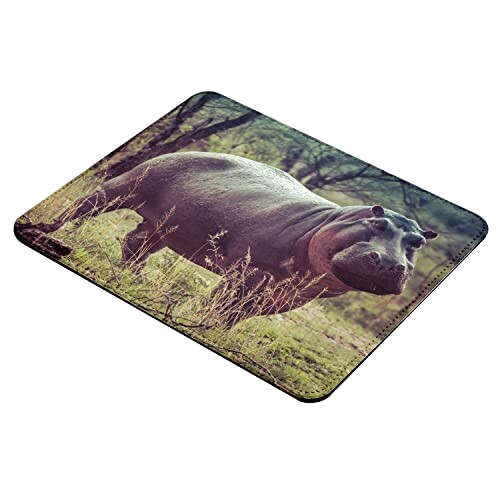 Tapis de souris Hippopotame 22x18 cm variant 1 