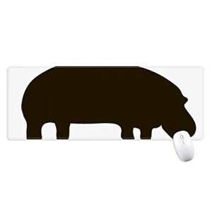 Tapis de souris Hippopotame 80 x 30 80x30 cm