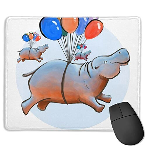 Tapis de souris Hippopotame