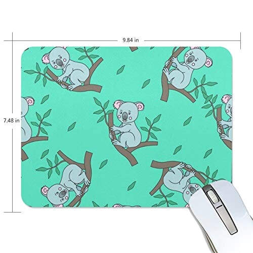 Tapis de souris Koala multicolore 25x19 cm