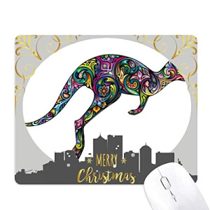 Tapis de souris Kangourou multicouleur 18x22 cm