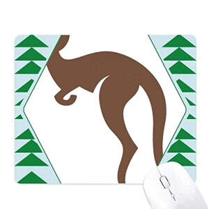 Tapis de souris Kangourou multicouleur 18x22 cm