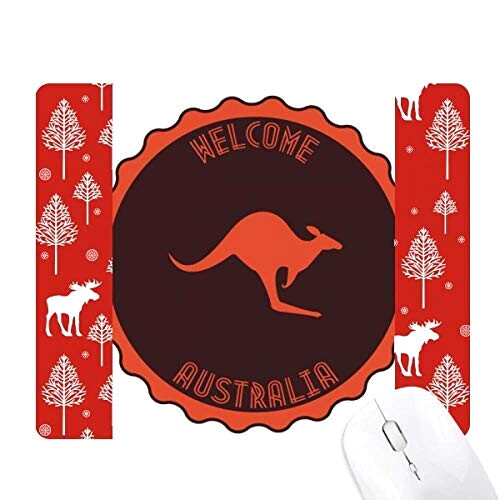 Tapis de souris Kangourou multicouleur 18x22 cm