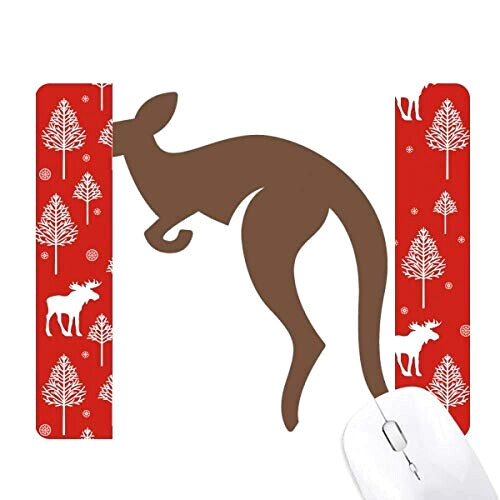 Tapis de souris Kangourou multicouleur 18x22 cm