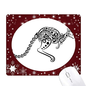 Tapis de souris Kangourou multicouleur 18x22 cm