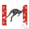 Tapis de souris Kangourou multicouleur 18x22 cm - miniature