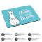Tapis de souris Lama yoga . 22x18 cm - miniature variant 2