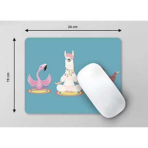 Tapis de souris Lama rose 24x19 cm variant 0 