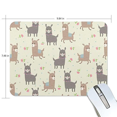Tapis de souris Lama multicolore 190x250 mm