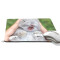 Tapis de souris Lapin multicolore 190x250 mm - miniature variant 1
