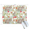 Tapis de souris Lapin multicolore 190x250 mm - miniature