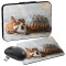 Tapis de souris Lapin et tortue 26x20 cm - miniature
