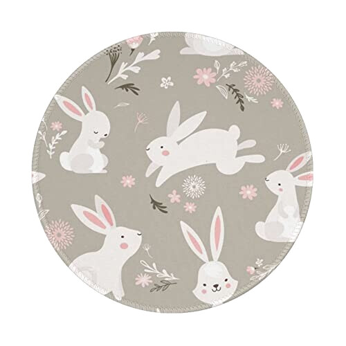 Tapis de souris Lapin noir