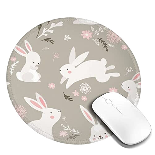 Tapis de souris Lapin noir variant 0 