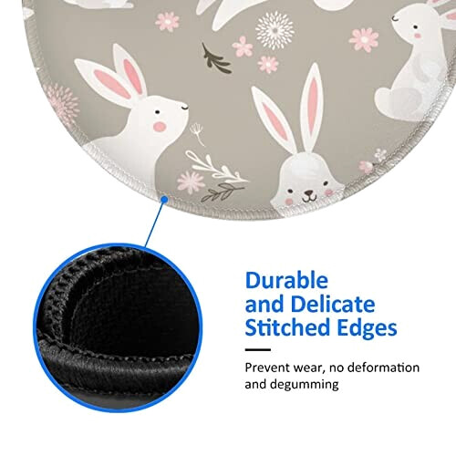 Tapis de souris Lapin noir variant 3 