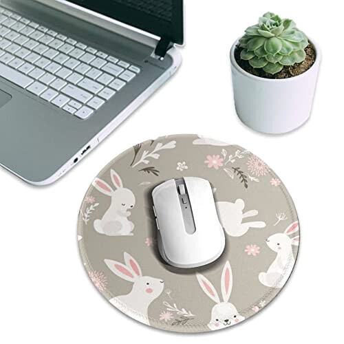 Tapis de souris Lapin noir variant 6 