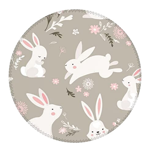Tapis de souris Lapin noir variant 7 