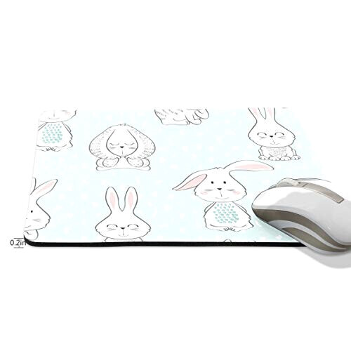 Tapis de souris Lapin multicolore 25x19 cm variant 0 
