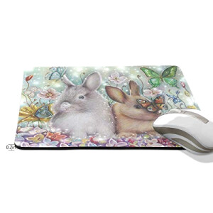 Tapis de souris Lapin multicolore 190x250 mm