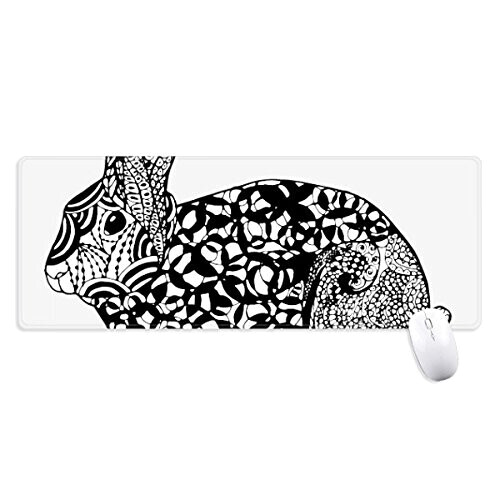 Tapis de souris Lapin 80 x 30 80x30 cm