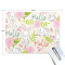 Tapis de souris Lapin multicolore 25x19 cm - miniature
