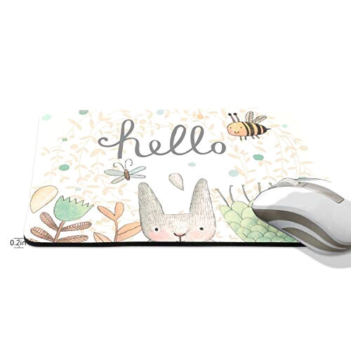 Tapis de souris Lapin multicolore 25x19 cm variant 0 