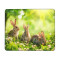 Tapis de souris Lapin s sur l'herbe 10x30 cm - miniature