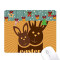 Tapis de souris Lapin 18x22 cm - miniature