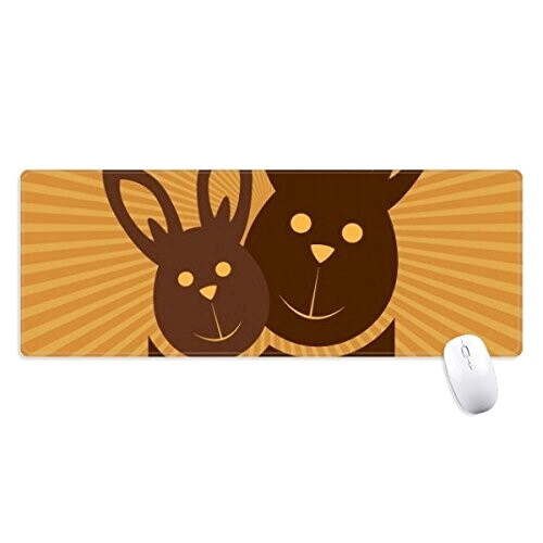 Tapis de souris Lapin 80 x 30 80x30 cm