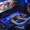 Tapis de souris Léopard bleu XXL LED 900x400 mm - miniature variant 1