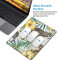 Tapis de souris Léopard et feuilles de palmier 18x22 cm - miniature variant 4