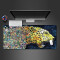 Tapis de souris Léopard a- XXL 1200x600 mm - miniature