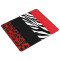 Tapis de souris Léopard animal rouge et zèbre 18x22 cm - miniature variant 1