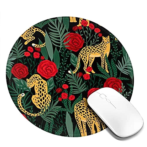 Tapis de souris Léopard 200x200 mm