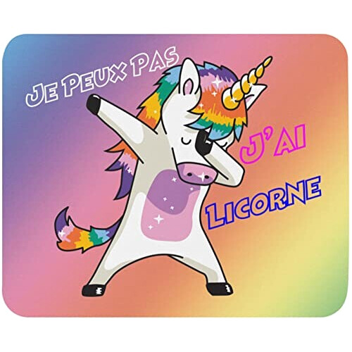 Tapis de souris Licorne 235x195 mm