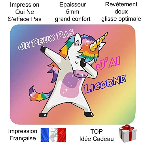 Tapis de souris Licorne 235x195 mm variant 0 